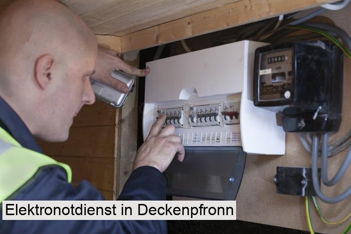 Elektronotdienst in Deckenpfronn